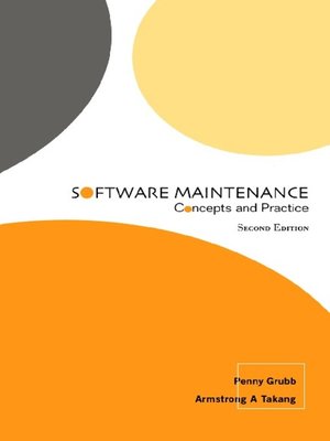 cover image of Software Maintenance